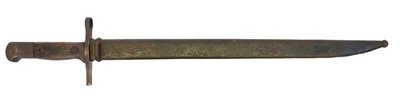Lot 230 - Japanese Type 30 Arisaka bayonet and scabbard