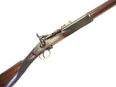 Lot 56 - Volunteer .577 three band Snider rifle by Velsey and Son