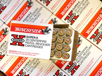 Lot 565 - Three hundred and twenty rounds of Winchester .45LC ammunition