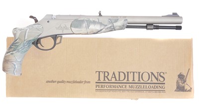 Lot 377 - Ardesa Vortek 50 calibre in line muzzle loading pistol LICENCE REQUIRED