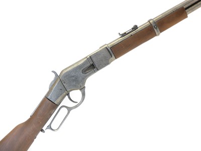 Lot 137 - Denix replica of a Winchester 1866 lever action saddle ring carbine