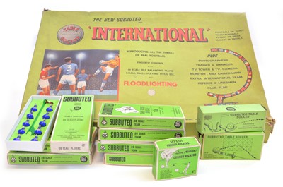 Lot 82 - Subbuteo International Set plus Seven Teams and accessories