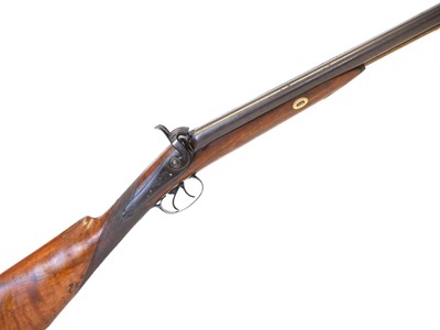 Lot 115 - Ward and Son percussion 12 bore shotgun