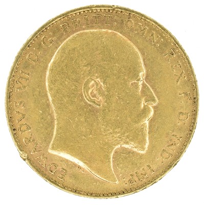 Lot 109 - King Edward VII, Sovereign, 1902, Melbourne Mint.