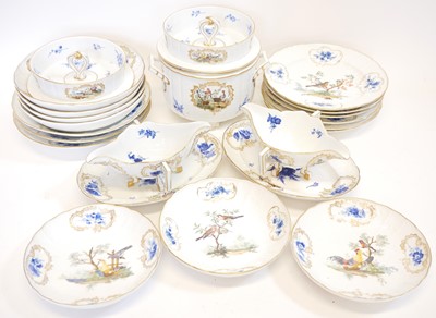 Lot 157 - Meissen part service