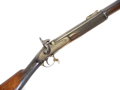Lot 63 - Three band Volunteer percussion P53 type rifle by J. Aston Hythe