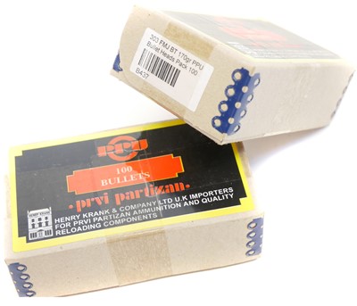 Lot 579 - Two hundred PPU .303 FMJ BT 170 grain bullets.