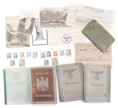 Lot 351 - Collection of German Third Reich ephemera