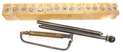 Lot 539 - Shotgun plug gauges for 12, 16 & 20 bores