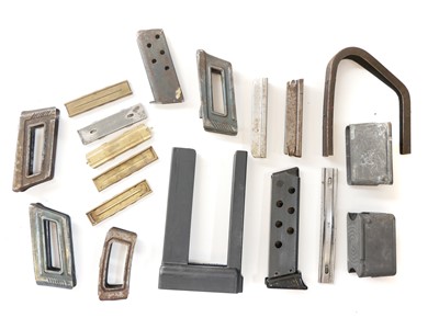 Lot 540 - Assorted military rifle clips and chargers.
