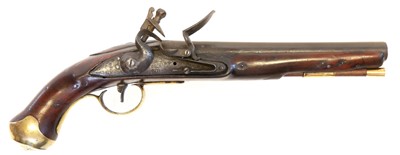 Lot 28 - Flintlock light dragoon type pistol