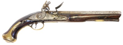 Lot 32 - Flintlock light dragoon type pistol