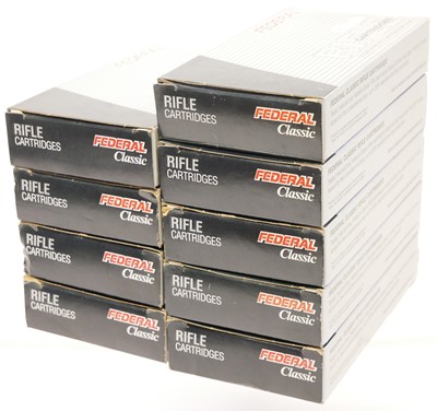 Lot 559 - 180 rounds of Federal 6mm Remmington ammunition LICENCE REQUIRED