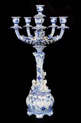 Lot 180 - Royal Copenhagen Candelabra