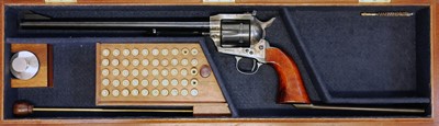 Lot 210 - Uberti .357 long barrel revolver LICENCE REQUIRED