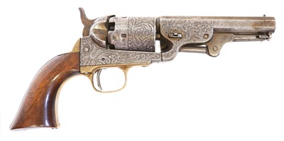Lot 41 - Percussion colt type revolver