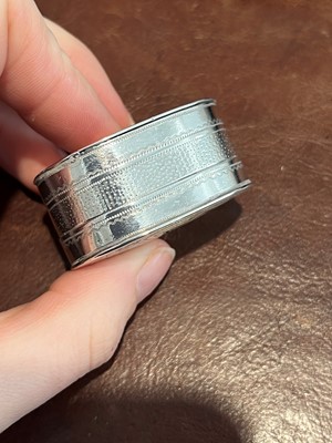 Lot 53 - A George III silver nutmeg grater
