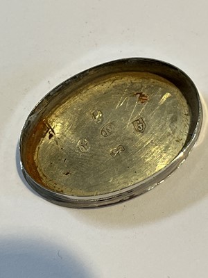 Lot 54 - A George III silver nutmeg grater