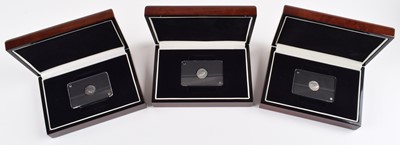 Lot 4 - Three boxed silver Roman Denarii (3).