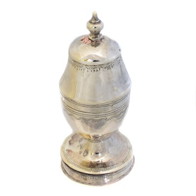 Lot 65 - A George IV silver nutmeg grater
