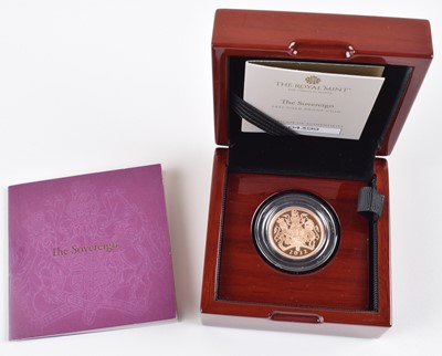 Lot 61 - Queen Elizabeth II, Gold Proof Sovereign, 2022.