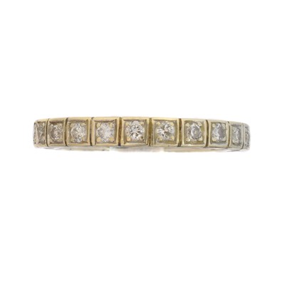 Lot 67 - A diamond eternity ring