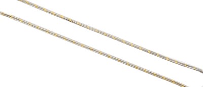 Lot 127 - A chain necklace