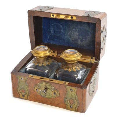 Lot 206 - Mid 19th Century Boxed Scent Bottles