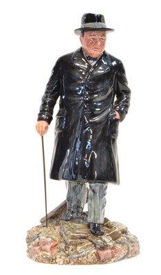 Lot 39 - Royal Doulton figure of Winston S. Churchill