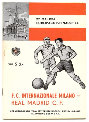 Lot 57 - Inter Milan v Real Madrid