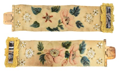 Lot 61 - A pair of Victorian cuffs