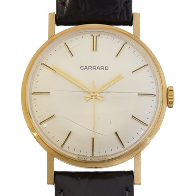 Lot 287 - A 1970s 9ct gold Garrard manual wind wristwatch