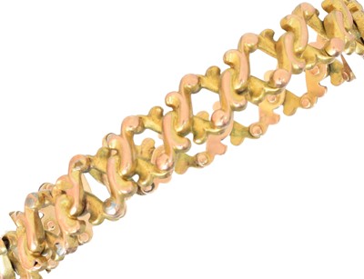 Lot 48 - A Victorian expandable bracelet