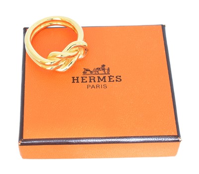 Lot 259 - A Hermès scarf ring