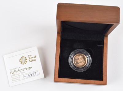 Lot 37 - Queen Elizabeth II, Gold Proof Half-Sovereign, 2009.