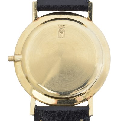 Lot 206 - A Jules Jurgensen manual wind wristwatch