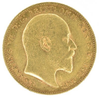 Lot 110 - King Edward VII, Sovereign, 1902, Melbourne Mint.