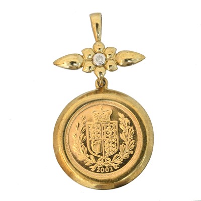 Lot 96 - An Elizabeth II half sovereign