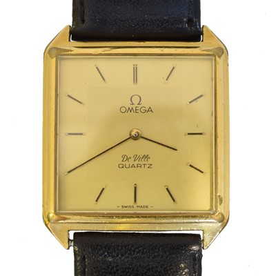 Lot 301 - An Omega De Ville quartz wristwatch