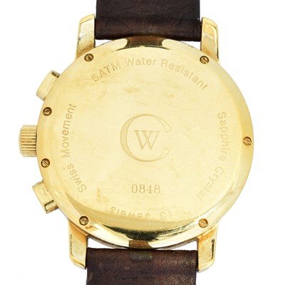 Lot 278 - A Christopher Ward C3 Malven chronograph quartz wristwatch