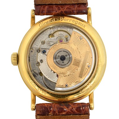 Lot 290 - An 18ct gold Girard-Perregaux automatic wristwatch