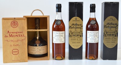 Lot 132 - Mixed Lot 1980’s Fine Armagnac