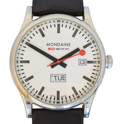 Lot 299 - A Mondaine quartz wristwatch