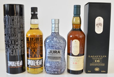 Lot 119 - Mixed Lot Jura and Islay Single Malts