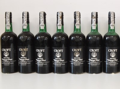 Lot 75 - Croft Vintage Port 1970