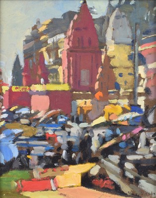 Lot 3 - Ken Howard R.A. (British 1932-2022)