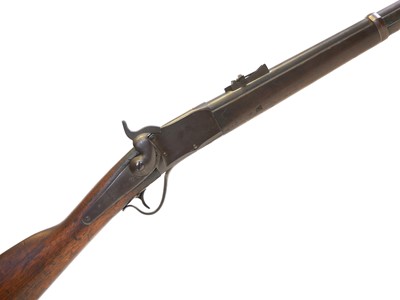 Lot 392 - Peabody .45-70 rifle with Connecticut Militia...