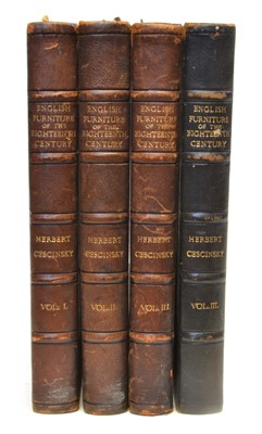 Lot 72 - English Furniture of the Eighteenth Century