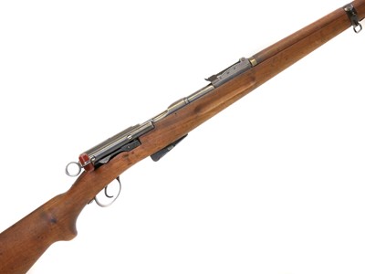 Lot 350 - Schmidt Rubin 1911 7.5mm straight pull rifle, LICENCE REQUIRED