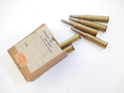 Lot 541 - Kynock 6.5mm Mannlicher ammunition LICENCE REQUIRED
